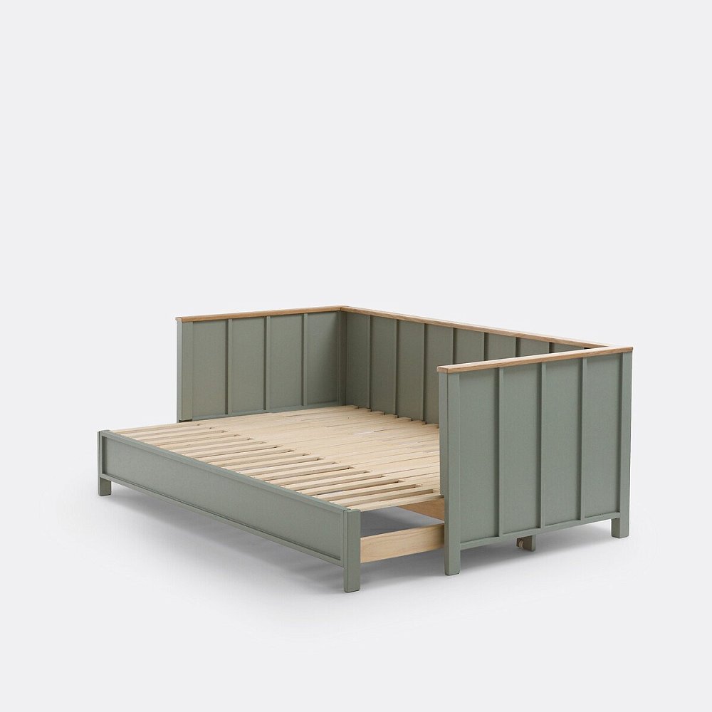 Кровать-банкетка складная Eugne 90 x 200 см зеленый