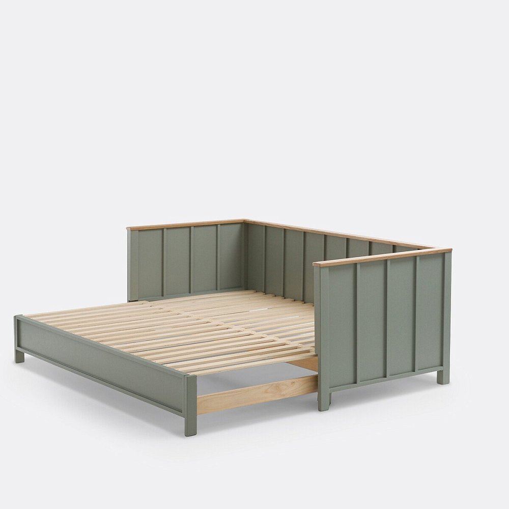 Кровать-банкетка складная Eugne 90 x 200 см зеленый