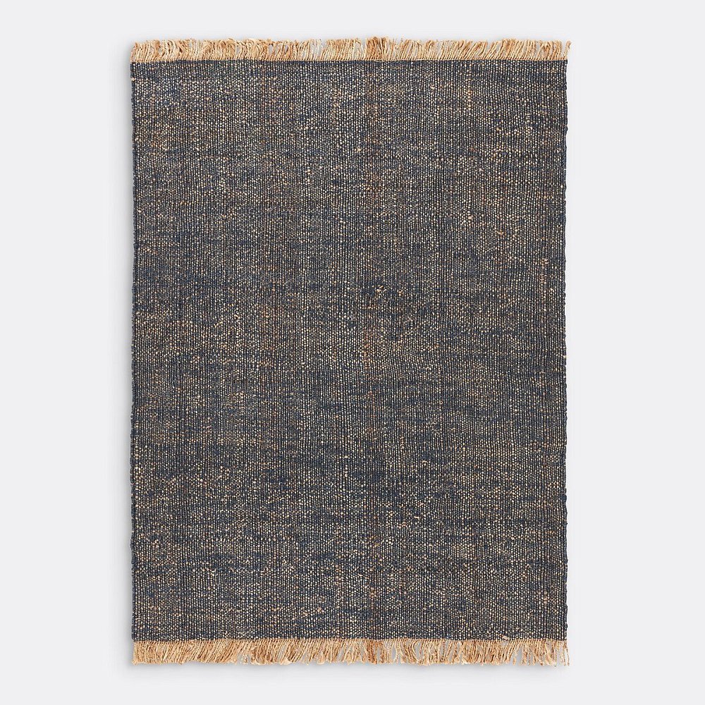 Ковер из джута Babak 200 x 290 см синий