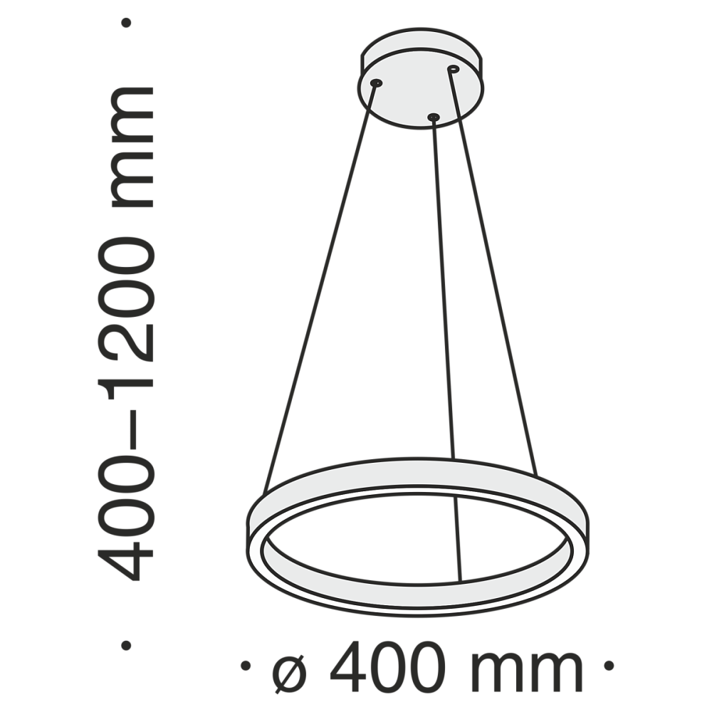 Подвесной светильник Rim MOD058PL-L22W4K