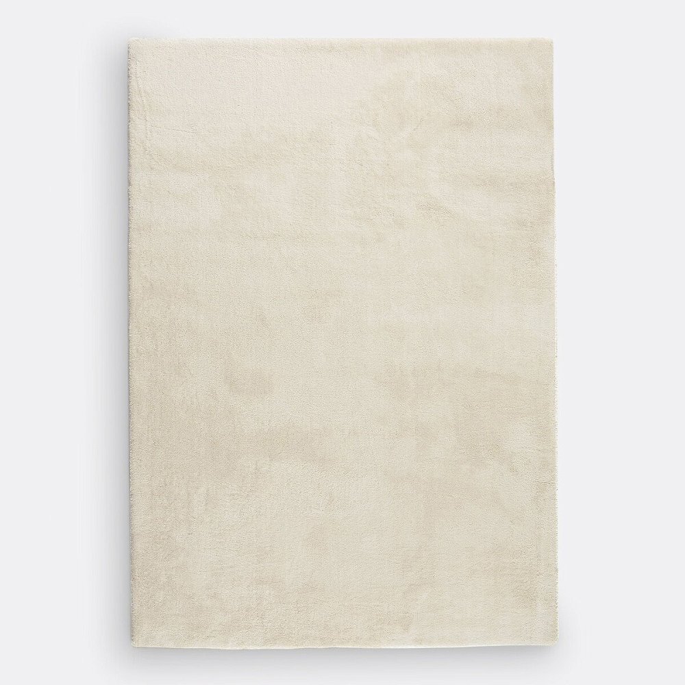 Мягкий ковер из микрофибры Cirillo Цирилло 120 x 170 см белый
