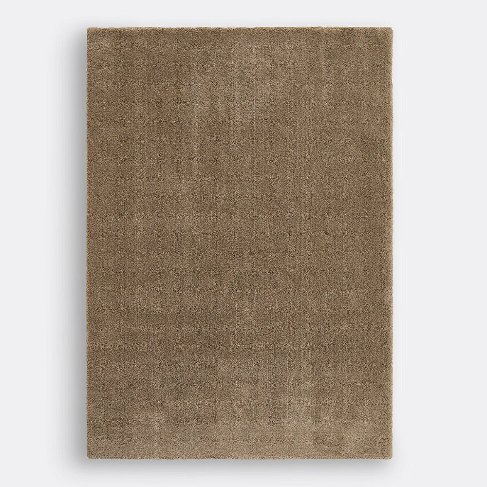 Мягкий ковер из микрофибры Cirillo 120 x 170 см каштановый
