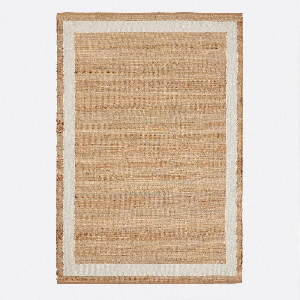 Ковер из джута и шерсти Arian 120 x 170 см бежевый