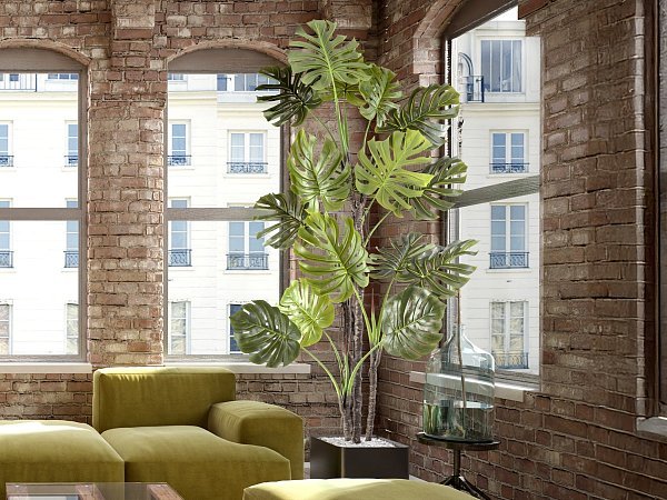Monstera Искусственное растение H210
