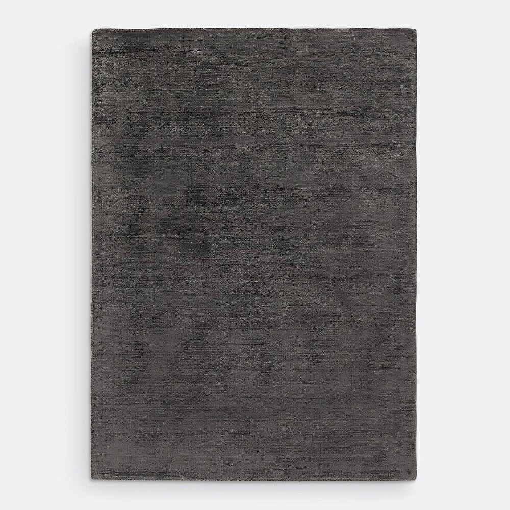 Ковер 100 Tencel с эффектом состаренной ткани Izri 160 x 230 см серый
