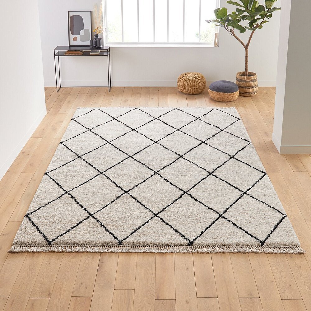 Ковер в берберском XL Jiraya 240 x 330 см белый