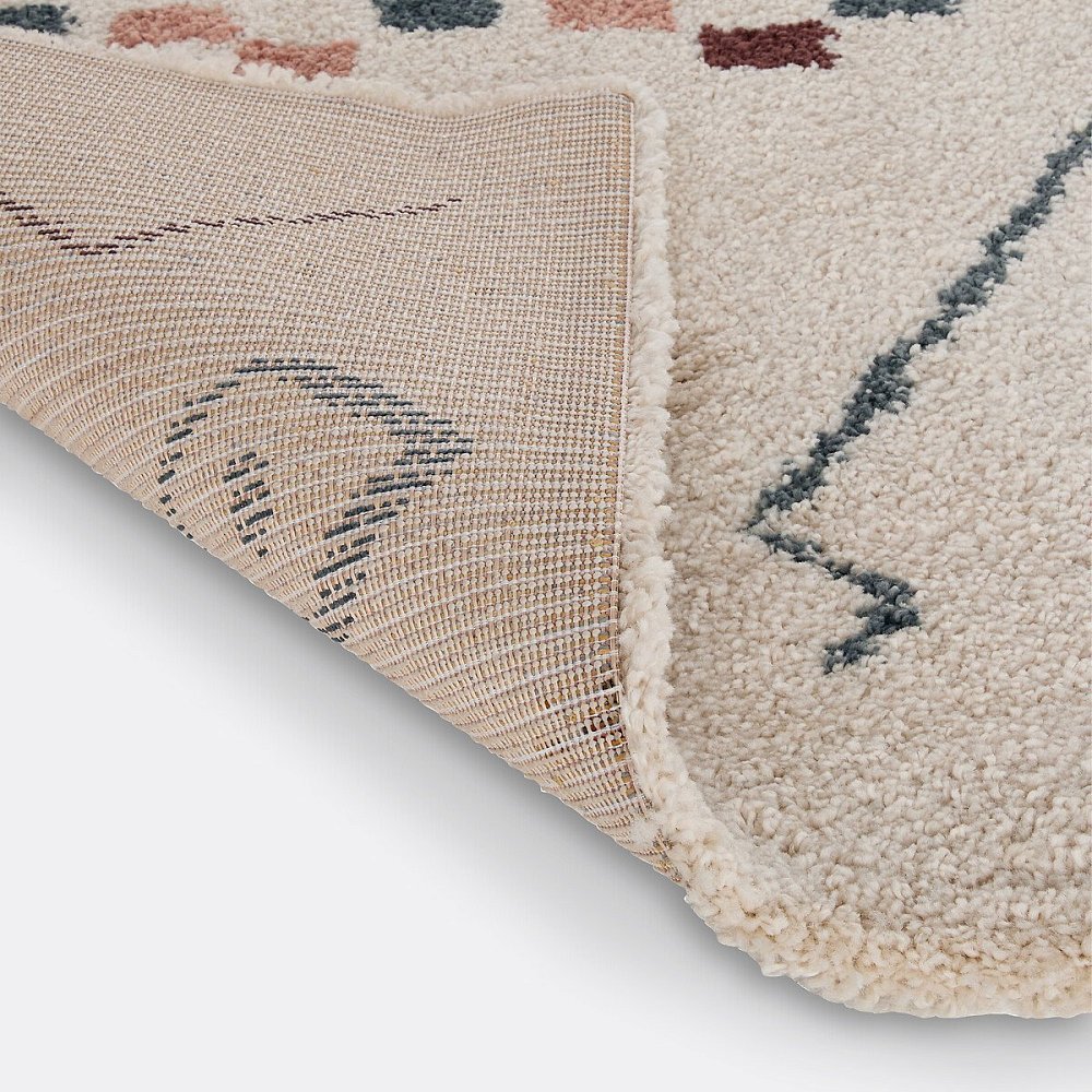 Ковер в берберском стиле Kiana 200 x 290 см разноцветный