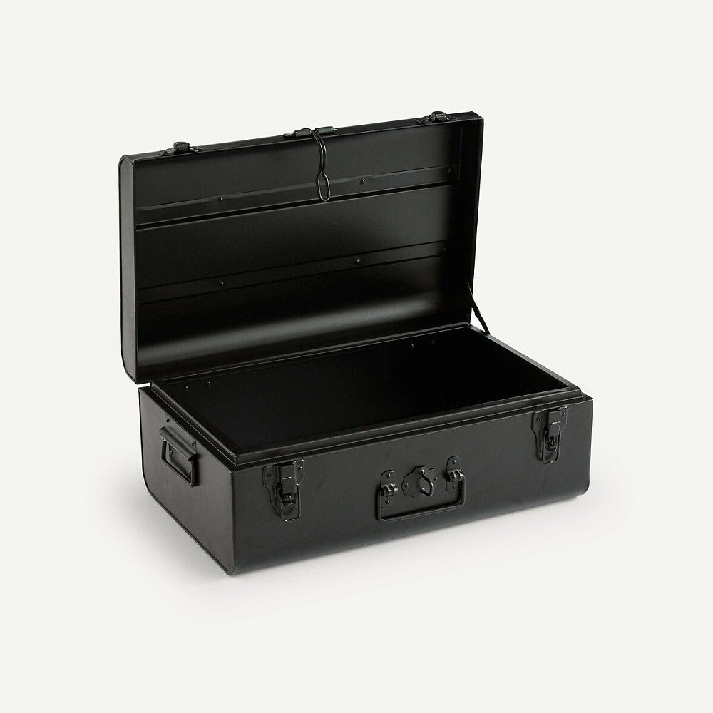 Сундук железный модель Дениз 47 x 27 x 19 см черный