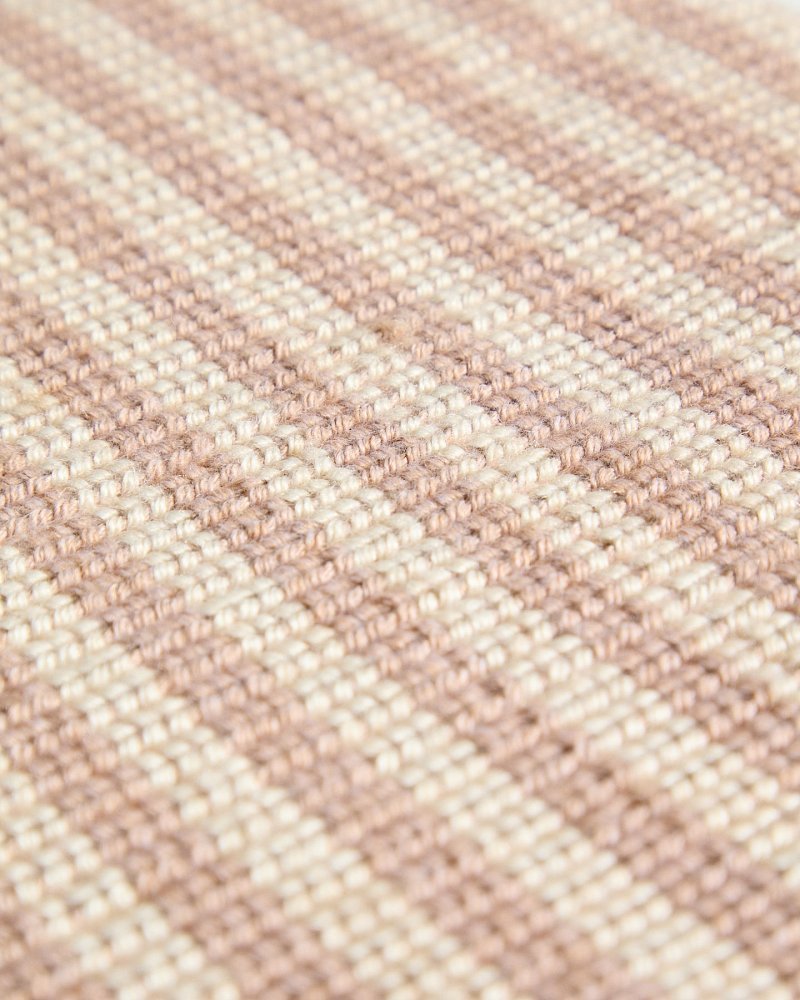 Подушка для стула Dirome в бежевую полоску, 100% ПЭТ, 40 x 40 см