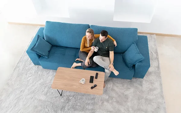 Диван раскладной Paradis 2pl ножки - пластик 3 см B+B+V+V