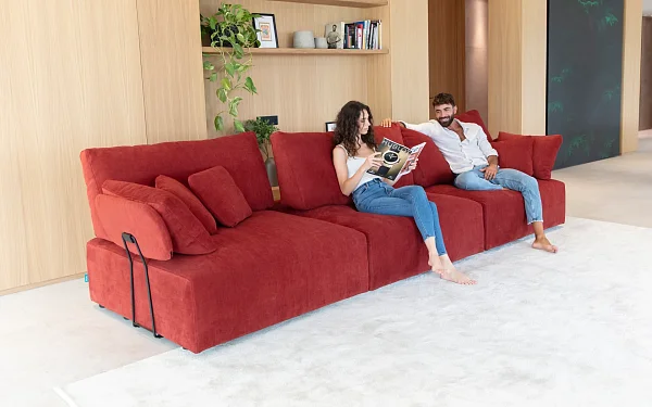 Модульный диван Teseo W1 + 3AXZ+ + W2