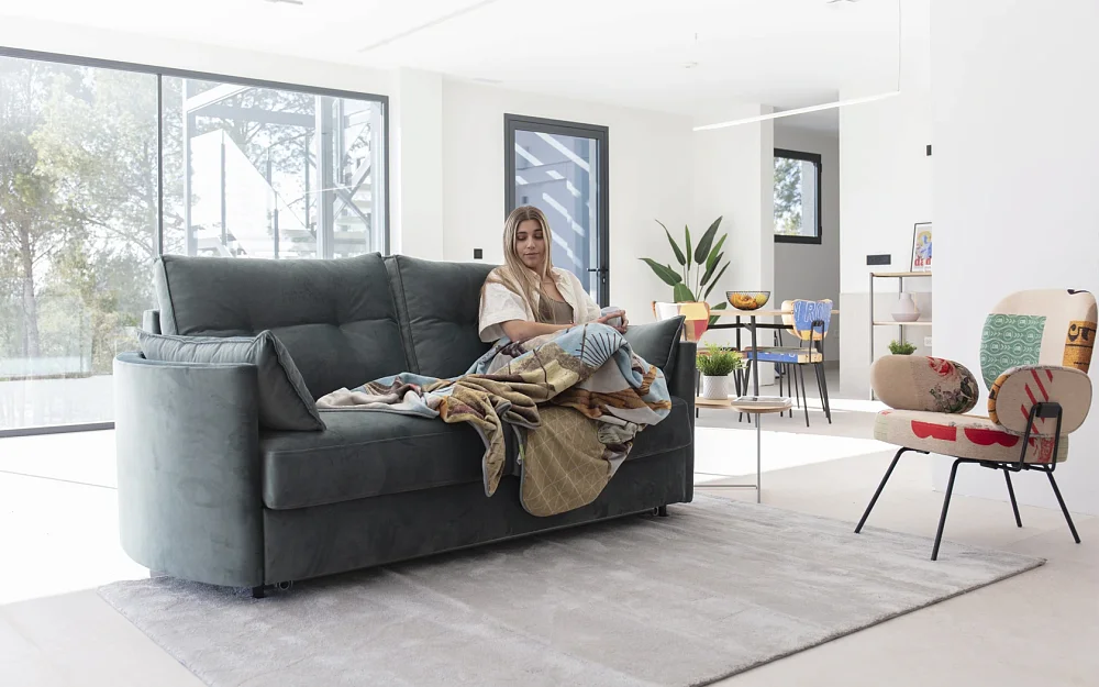 Диван-кровать APOLO 4Pl c бортами 4AA-18