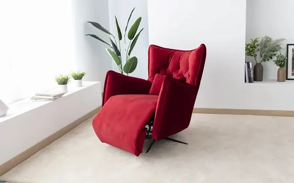 Кресло-реклайнер Sillon "KR" Relax отделка Velsatis 37