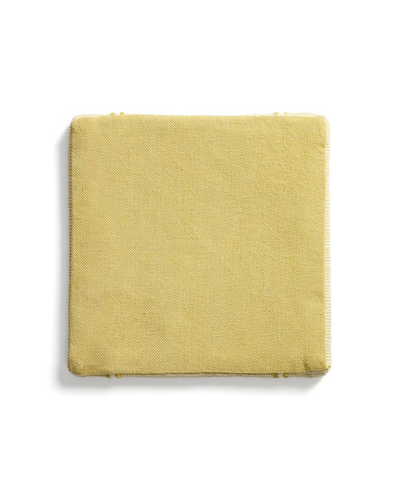 Подушка для стула Drati желтого цвета, 100% ПЭТ, 40 x 60 см