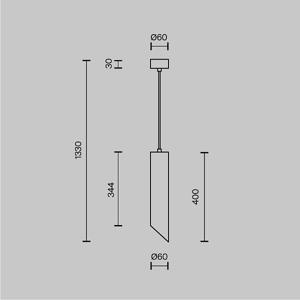 Подвесной светильник Lipari P044PL-01-40GU10-W