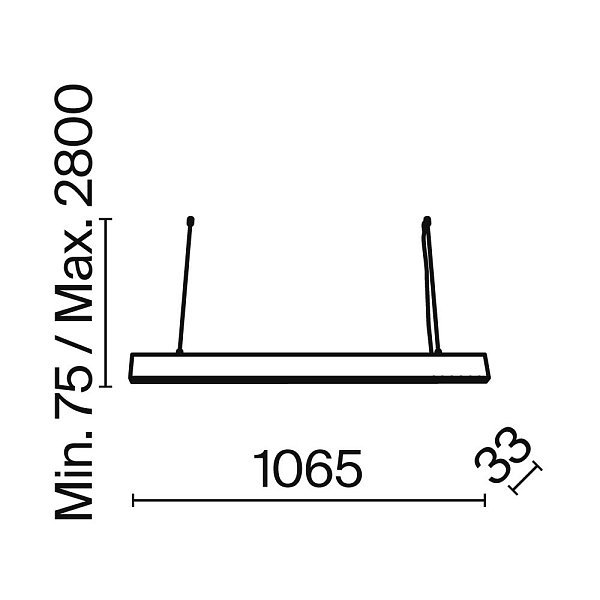 Подвесной светильник Points P050PL-L40W4K