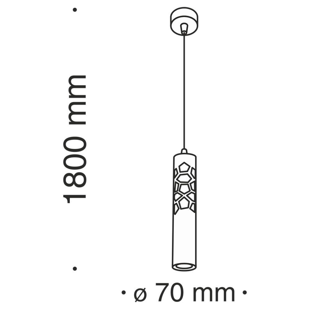 Подвесной светильник Efir P037PL-L11W4K