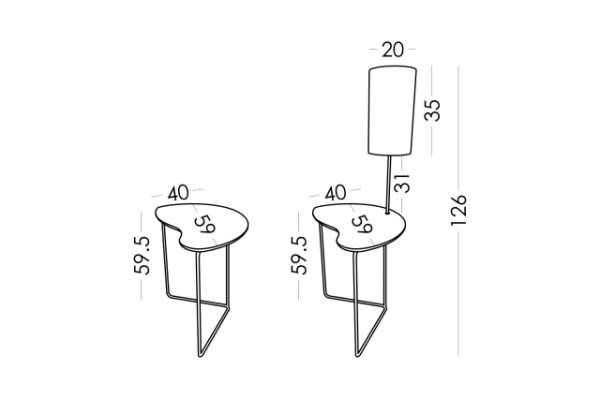 Столик Conec-Table SPIRO 38