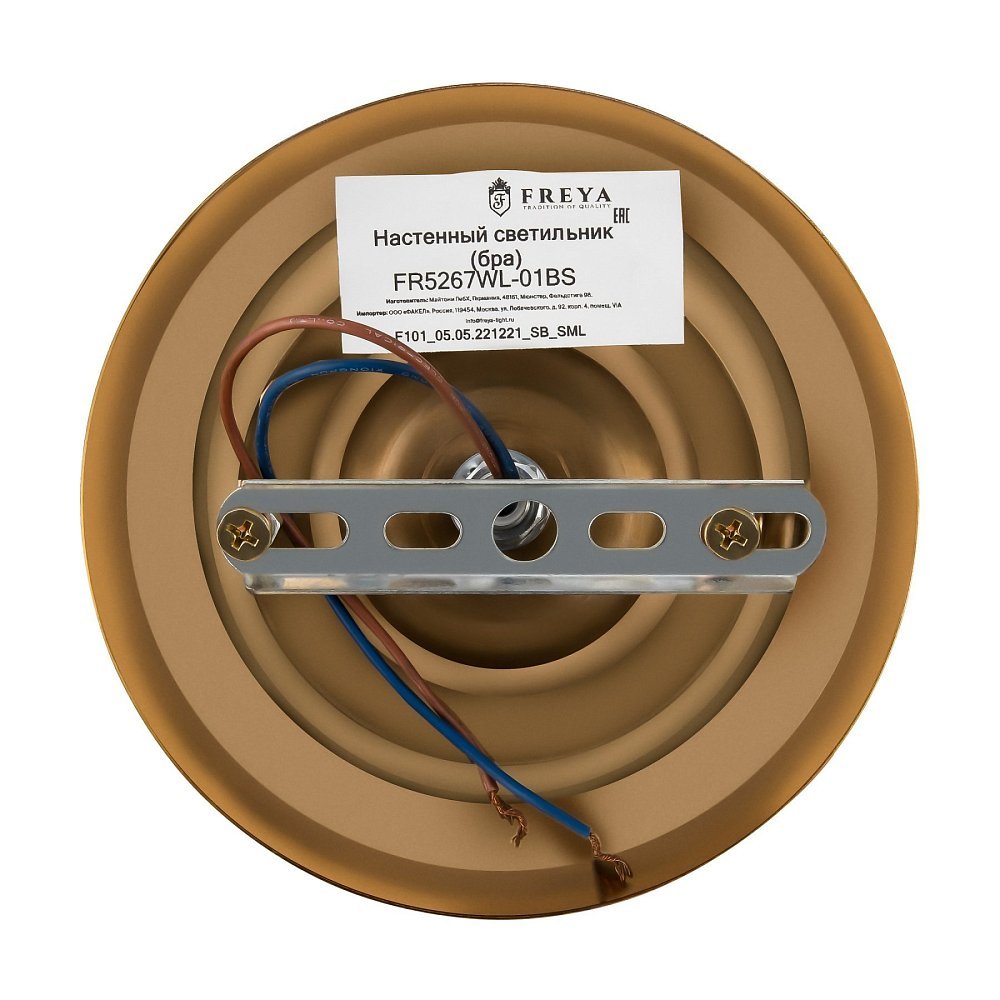 Настенный светильник (бра) Zingy FR5267WL-01BS