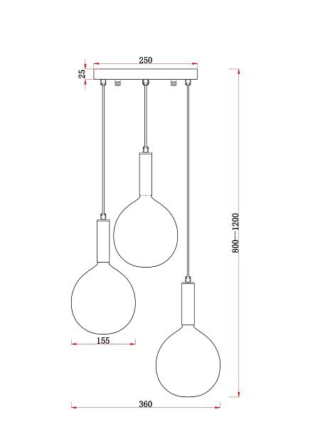 Подвесной светильник Sway FR5269PL-03CH