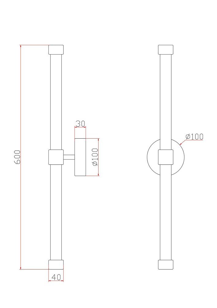Настенный светильник (бра) Jedi FR6108WL-L10G