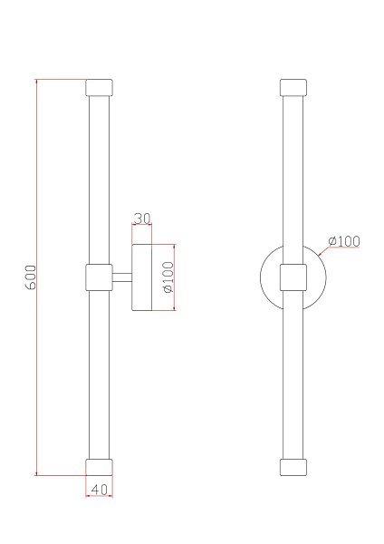 Настенный светильник (бра) Jedi FR6108WL-L10G