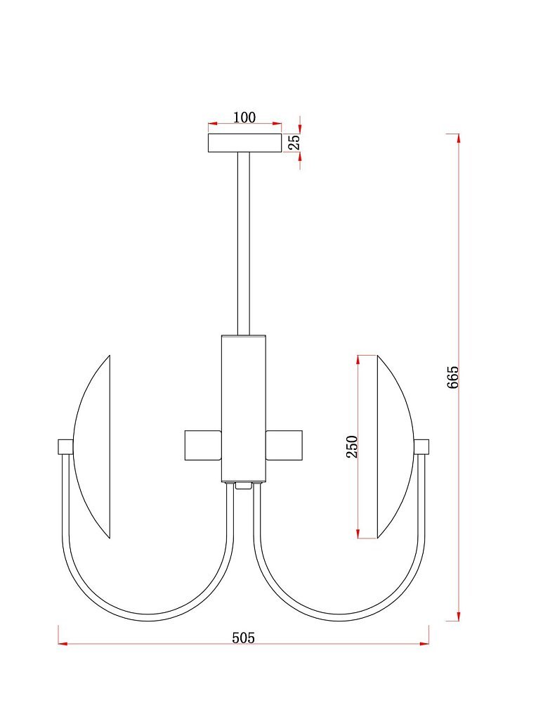Подвесной светильник Ellipse FR5320PL-04B