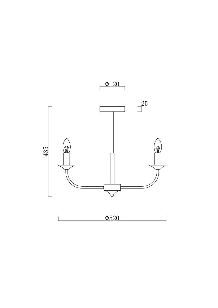 Люстра New Series 010 FR4013CL-05GB