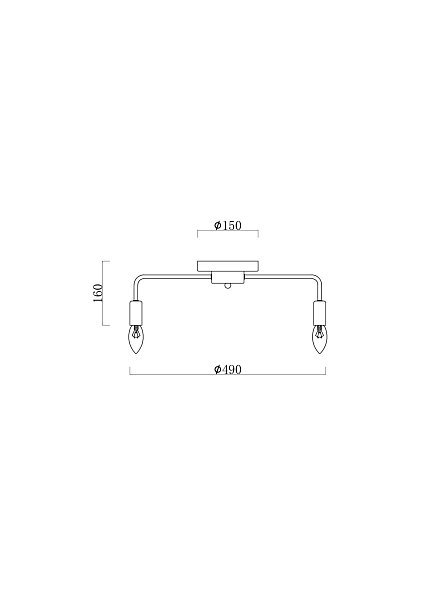 Люстра Matis FR4010CL-05GB