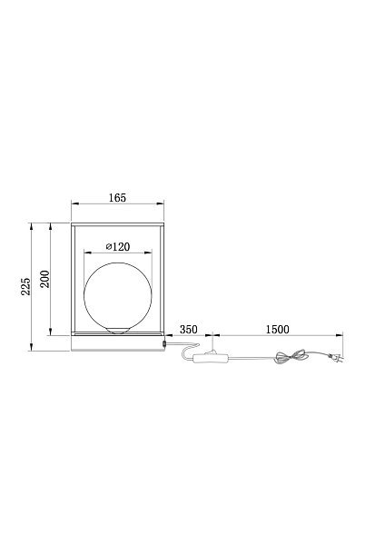 Настольный светильник Trinity FR5113TL-01G