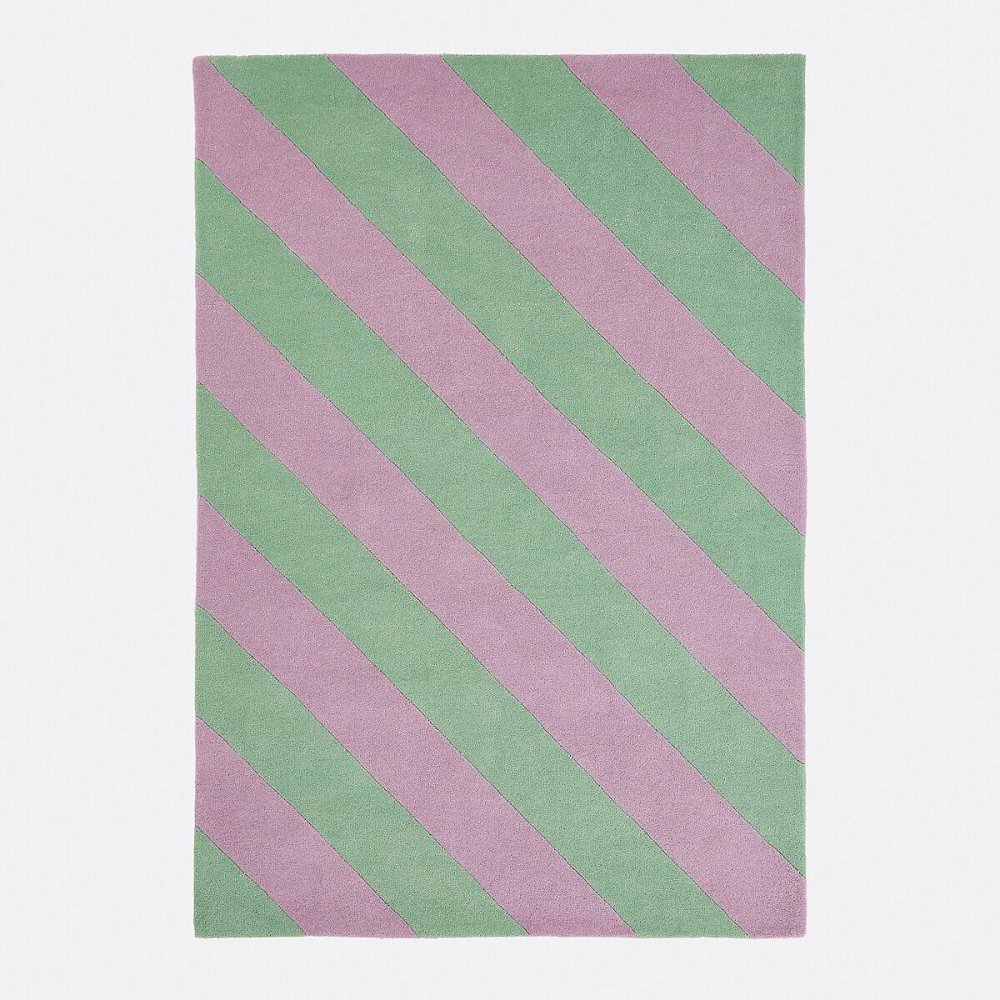 Шерстяной ковер Izalio Изалио 120 x 170 см фиолетовый