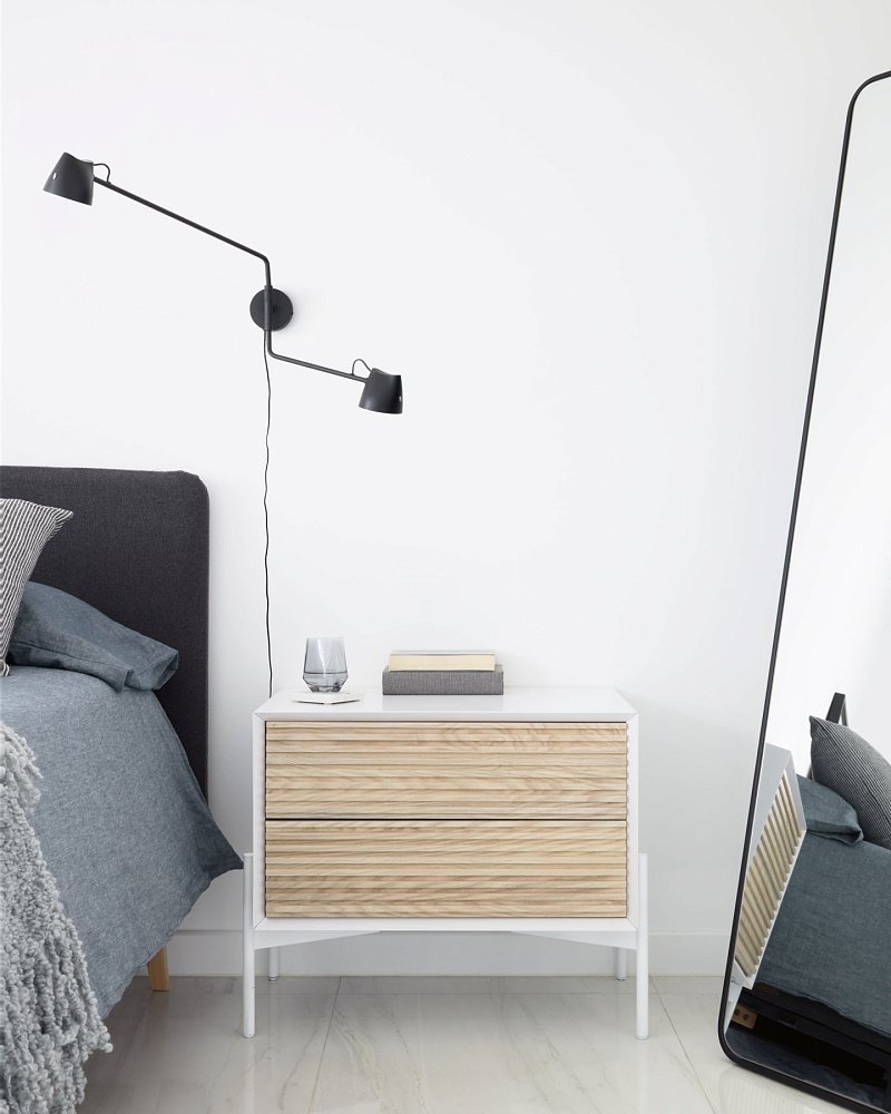 Кровать Lydia 160х200 антрацит
