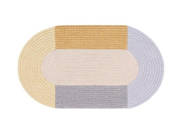 Ковер Crochet Mono бежевый