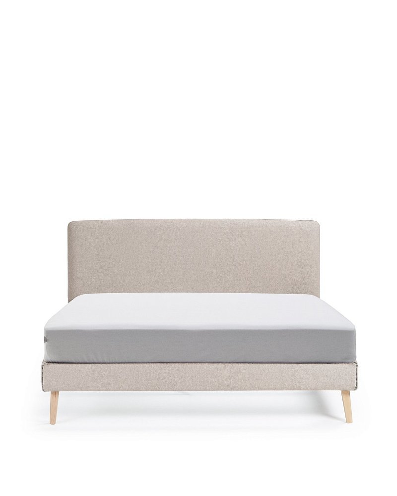 Кровать Lydia 160х200 бежевая