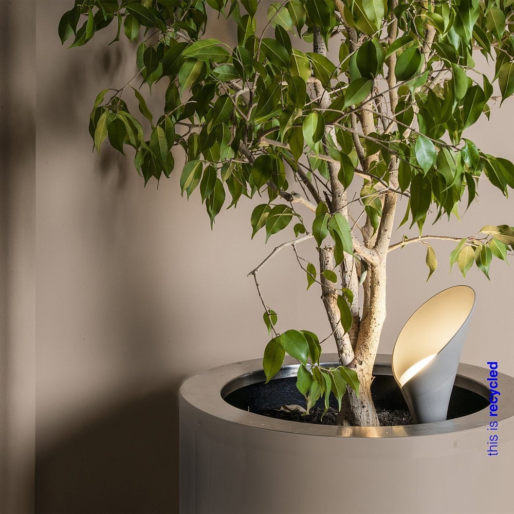Ландшафтный светильник LEAF серый