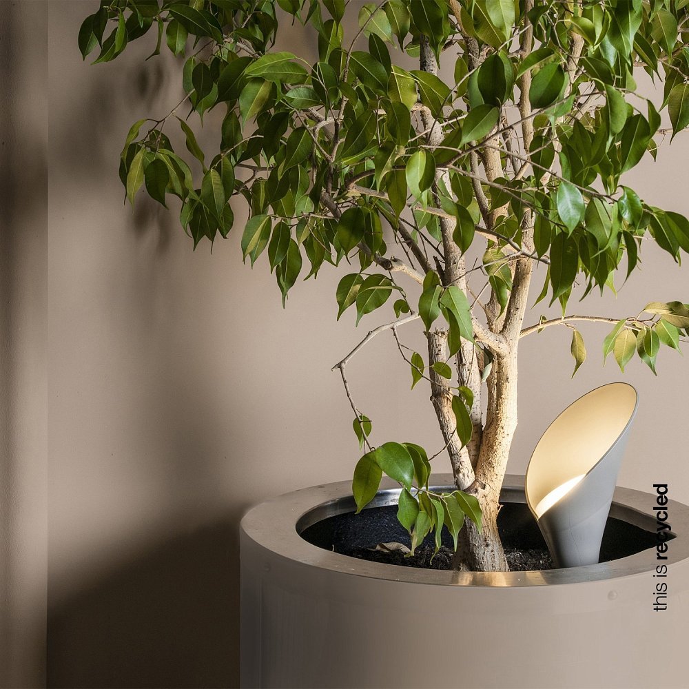 Ландшафтный светильник LEAF серый