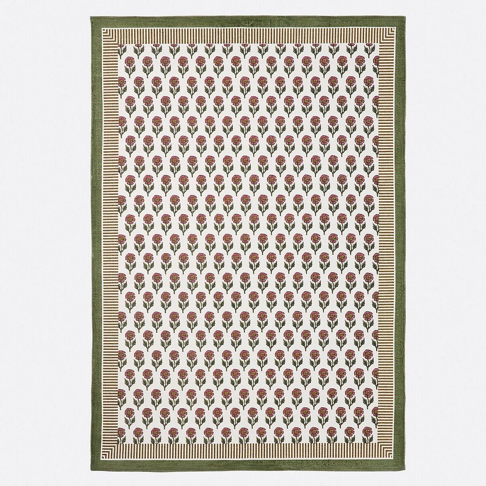 Ковер с блок-принтом из 100 хлопка PRINTA ПРИНТА 160 x 230 см разноцветный