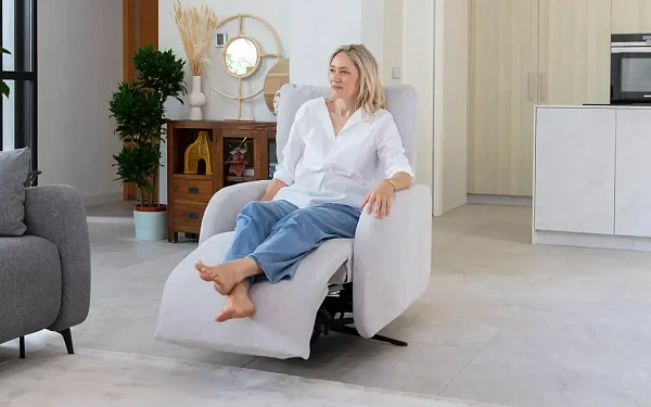 Кресло-реклайнер поворотное Litto Emily E Star Swivel Base
