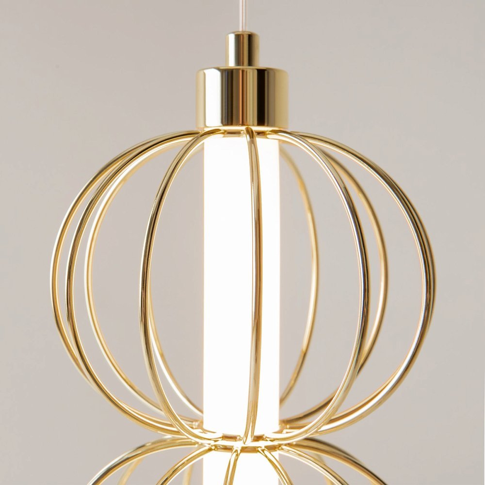 Подвесной светильник Golden Cage MOD216PL-L10G3K
