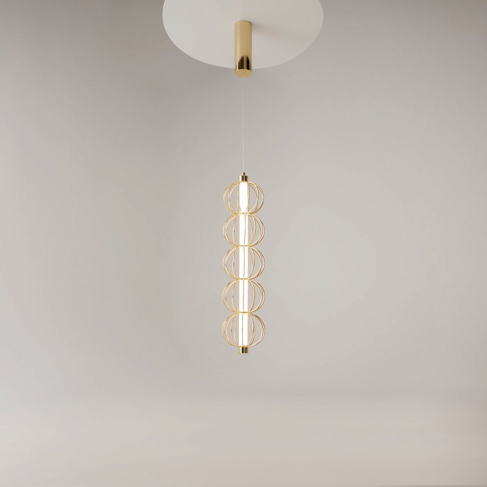 Подвесной светильник Golden Cage MOD216PL-L10G3K