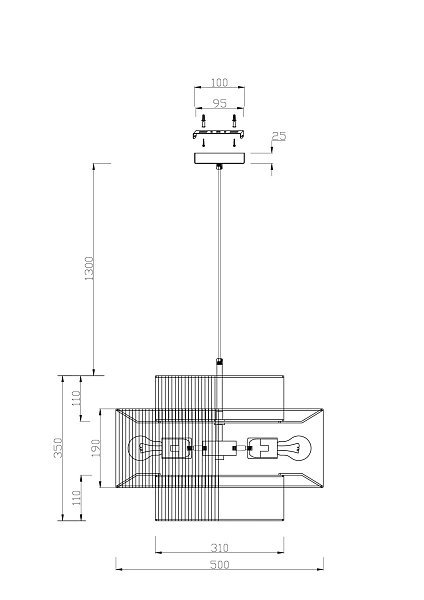 Подвесной светильник AvaGarden FR5249PL-03BG1