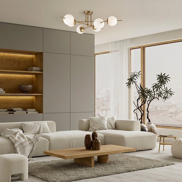 Потолочный светильник Damask FR5205PL-06BS