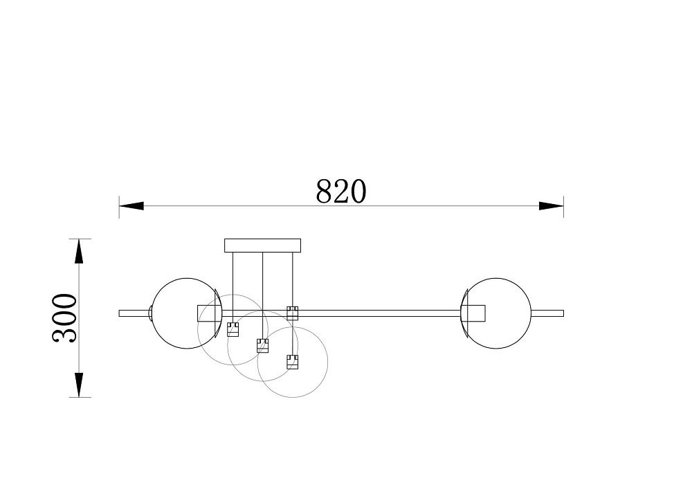 Подвесной светильник Damask FR5205PL-08BS