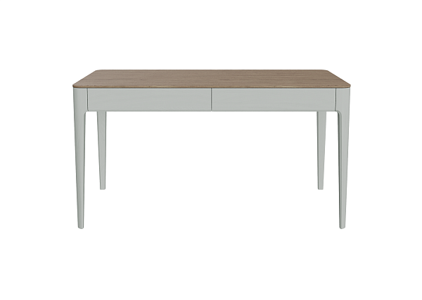 Стол письменный Type oak 140*70 см (натуральный дуб, белый)