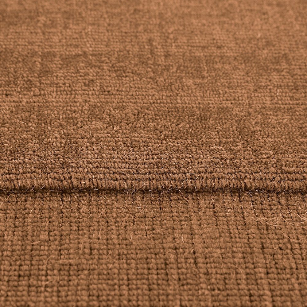 Ковер из шерсти и хлопка, Osni Осни 200 x 290 см каштановый