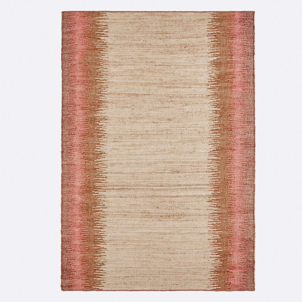 Винтажный ковер из джута 91, IKAT ИКАТ 160 x 230 см бежевый