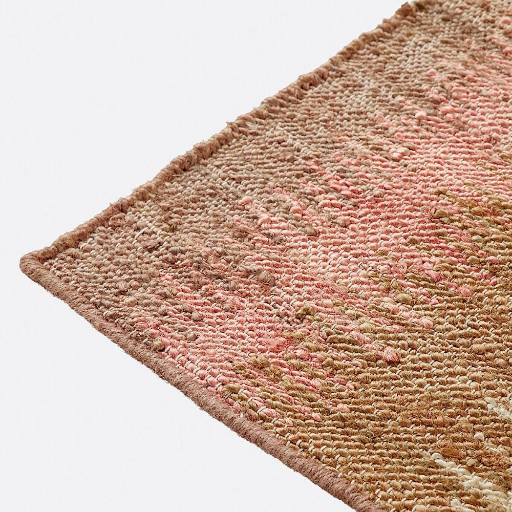 Винтажный ковер из джута 91, IKAT ИКАТ 200 x 290 см бежевый
