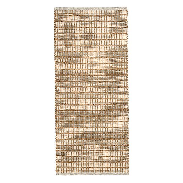 Ковер из джута и шерсти mahanadi из коллекции ethnic, 70x160 см