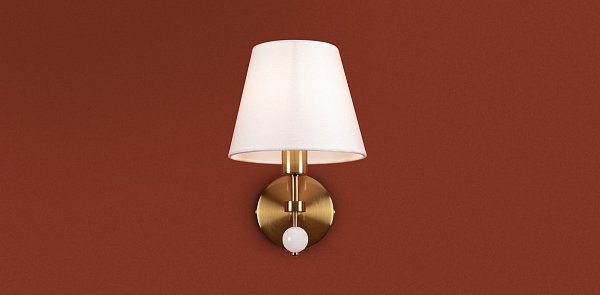 Настенный светильник (бра) Lucente FR2064WL-01BS