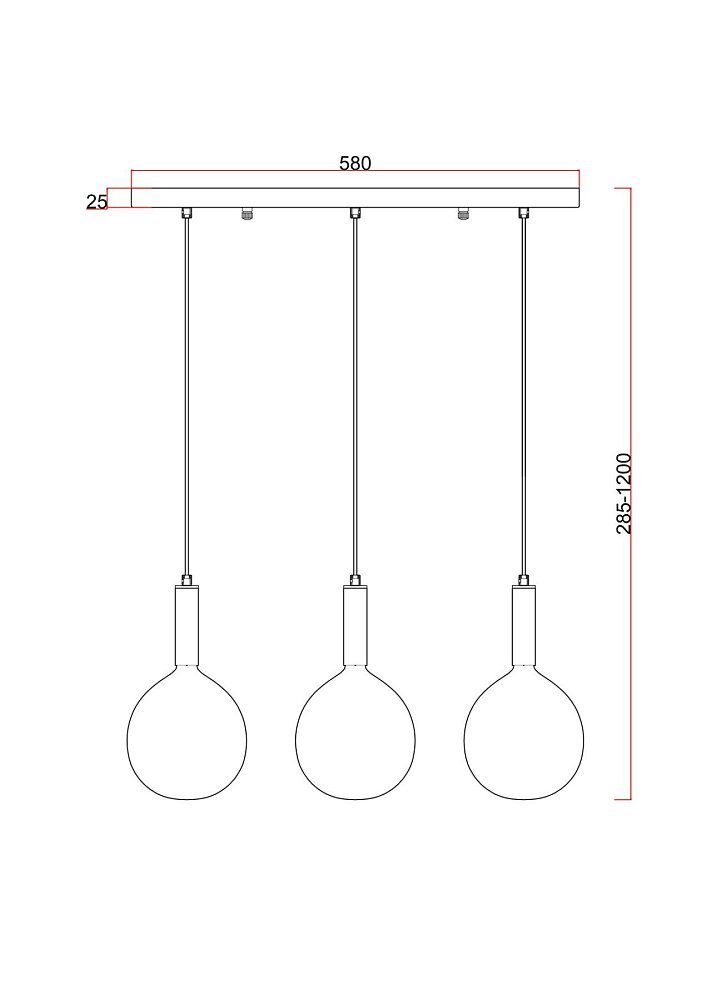 Подвесной светильник Sway FR5269PL-03BZ